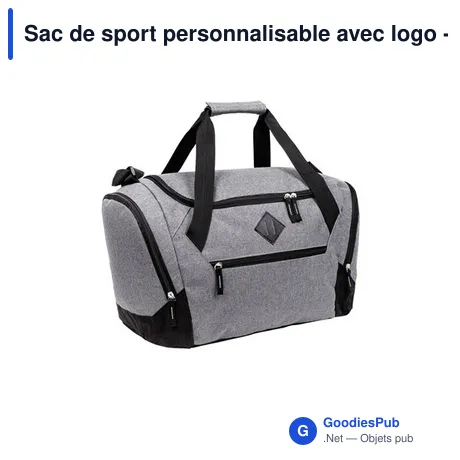Sac de sport personnalisable avec logo - Patricia