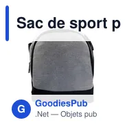 Sac de sport personnalisable avec logo - Patricia - Miniature 8