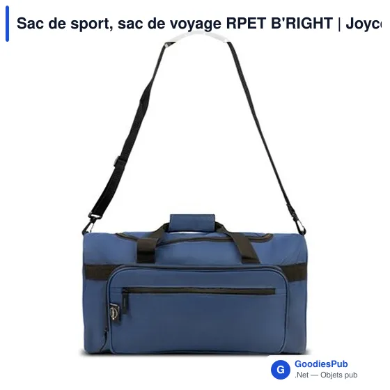 Sac de sport personnalisable B'RIGHT avec logo | Joyce - Image 5