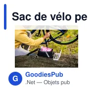 Sac de vélo personnalisable avec logo et accessoires | Fabio - Miniature 2