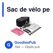 Sac de vélo personnalisable avec logo et accessoires | Fabio - Miniature 3