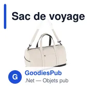 Sac de voyage et de sport personnalisable en toile recyclée - InSideOut Reuuz - Miniature 2