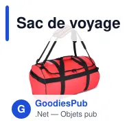 Sac de voyage personnalisable 100 L en PVC et polyester avec logo - XL - Miniature 2