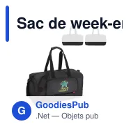 Sac de week-end personnalisable en polyester 27 L avec logo - Maverick - Miniature 1