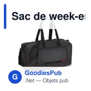 Sac de week-end personnalisable en polyester 27 L avec logo - Maverick - Miniature 2