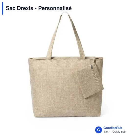 Tote bag personnalisable avec logo pour entreprises et événements - Image 2