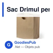 Sac Drimul personnalisable avec logo pour objets publicitaires - Miniature 1