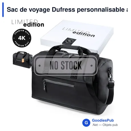 Sac de voyage Dufress personnalisable avec logo