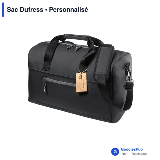 Sac de voyage Dufress personnalisable avec logo - Image 4