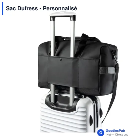 Sac de voyage Dufress personnalisable avec logo - Image 6