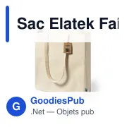 Sac Elatek Fairtrade - Miniature 5