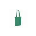 Variante Vert foncé - Tote bag personnalisable en coton recyclé 140 g/m² 38x42 cm avec logo - Recyclé
