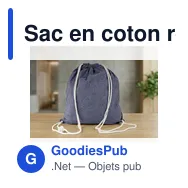 Sac en coton recyclé 2 en 1 personnalisable avec logo | Gondulfo - Miniature 5