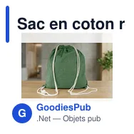 Sac en coton recyclé 2 en 1 personnalisable avec logo | Gondulfo - Miniature 10