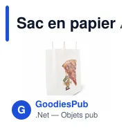 Sac en papier A4 | Dialla B - Miniature 1