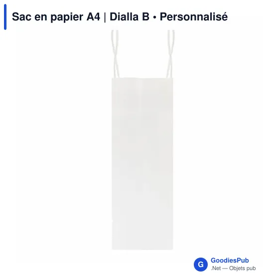 Sac en papier A4 | Dialla B - Image 11