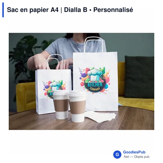 Sac en papier A4 | Dialla B - Image 12
