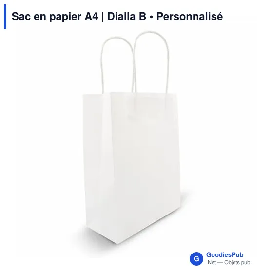 Sac en papier A4 | Dialla B - Image 3