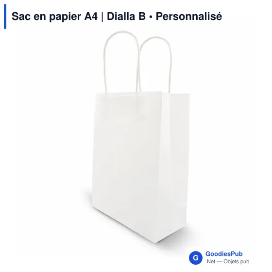 Sac en papier A4 | Dialla B - Image 4