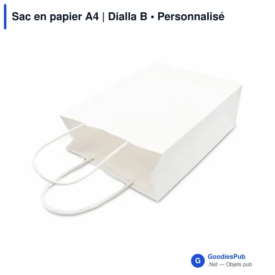 Sac en papier A4 | Dialla B - Image 5