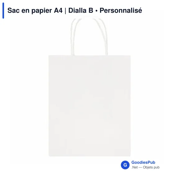 Sac en papier A4 | Dialla B - Image 6
