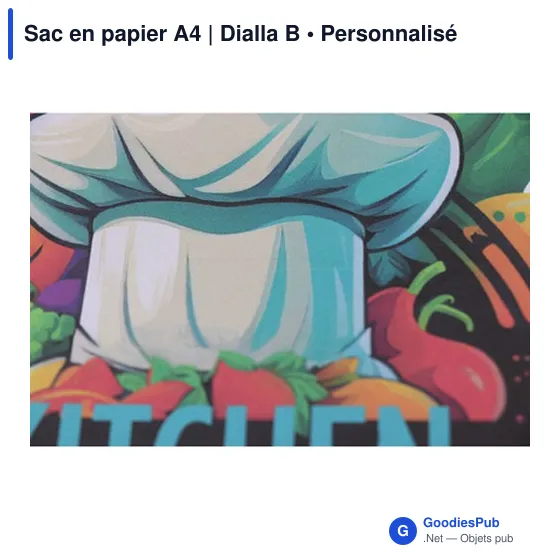 Sac en papier A4 | Dialla B - Image 9