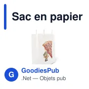 Sac en papier A4 | Dialla BX - Miniature 1