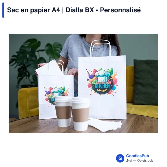 Sac en papier A4 | Dialla BX - Image 2