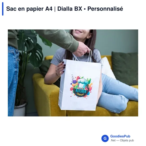 Sac en papier A4 | Dialla BX - Image 14