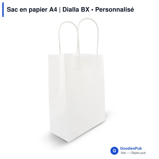 Sac en papier A4 | Dialla BX - Image 3
