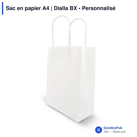 Sac en papier A4 | Dialla BX - Image 4
