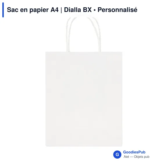 Sac en papier A4 | Dialla BX - Image 6