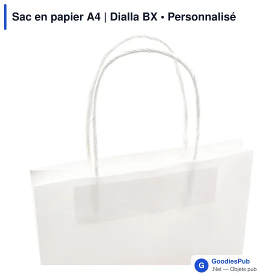 Sac en papier A4 | Dialla BX - Image 9