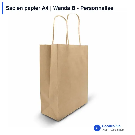 Sac en papier A4 | Wanda B - Image 2