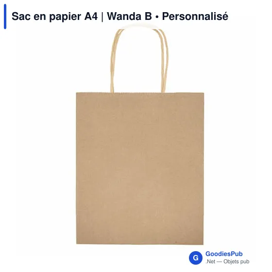 Sac en papier A4 | Wanda B - Image 5
