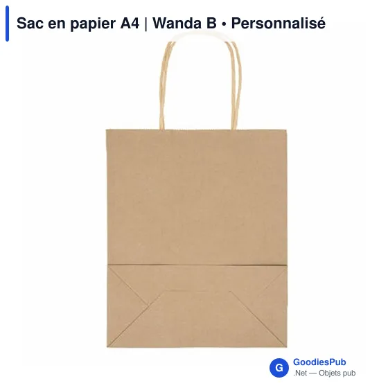 Sac en papier A4 | Wanda B - Image 7