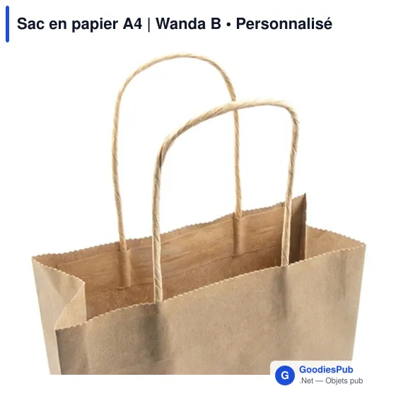 Sac en papier A4 | Wanda B - Image 9