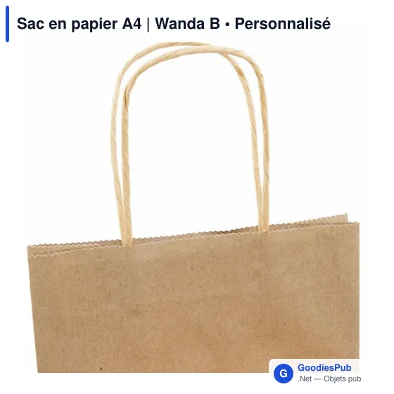 Sac en papier A4 | Wanda B - Image 10