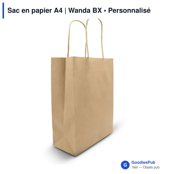 Sac en papier A4 | Wanda BX - Image 2