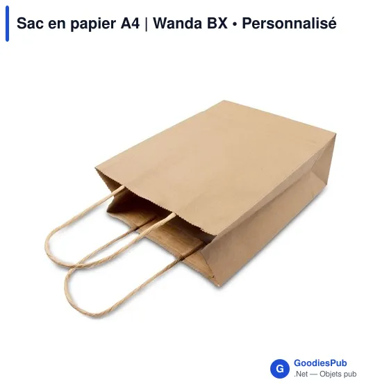 Sac en papier A4 | Wanda BX - Image 4