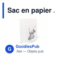 Sac en papier A5 | Dialla S - Miniature 1