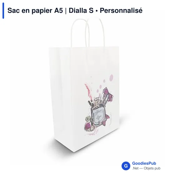 Sac en papier A5 | Dialla S - Image 1