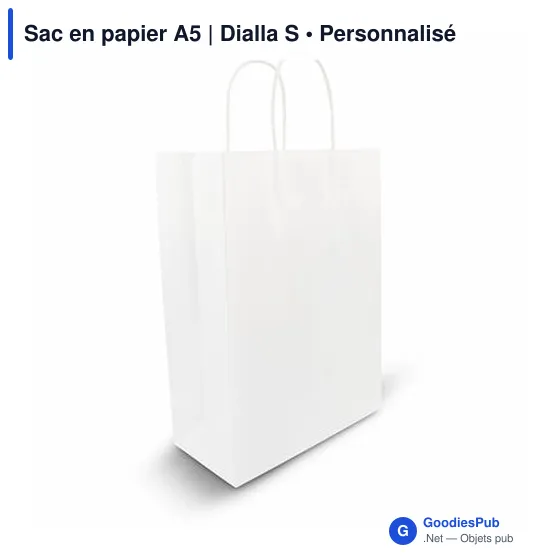 Sac en papier A5 | Dialla S - Image 3