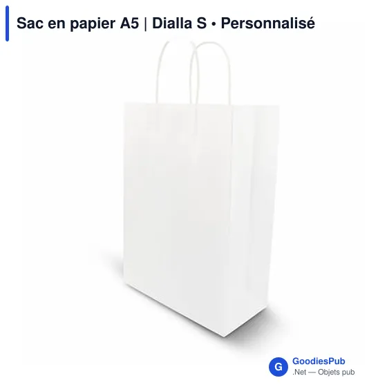 Sac en papier A5 | Dialla S - Image 4