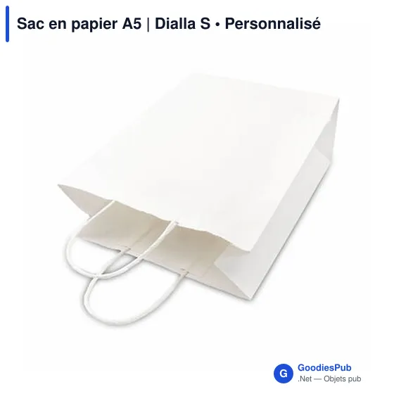Sac en papier A5 | Dialla S - Image 5