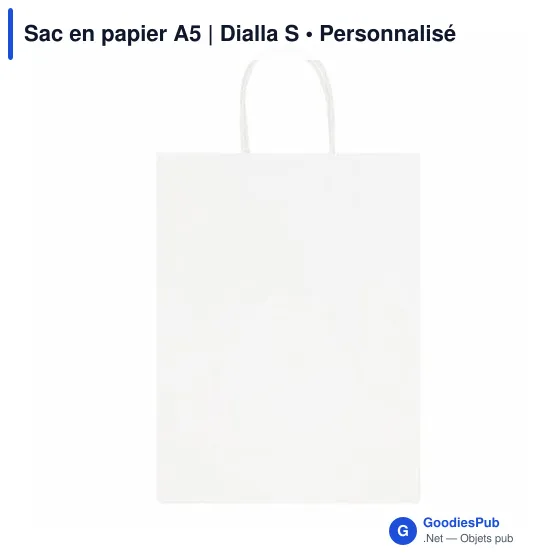 Sac en papier A5 | Dialla S - Image 6