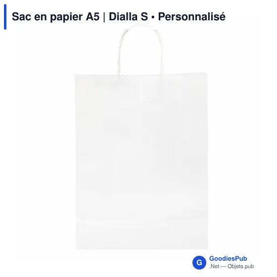 Sac en papier A5 | Dialla S - Image 7