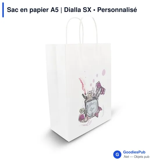 Sac en papier A5 | Dialla SX - Image 1
