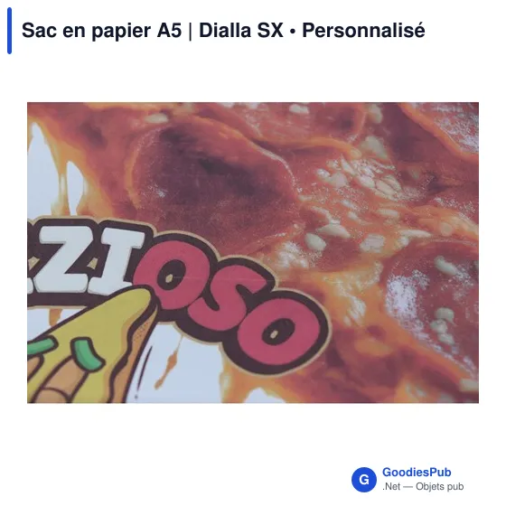Sac en papier A5 | Dialla SX - Image 11