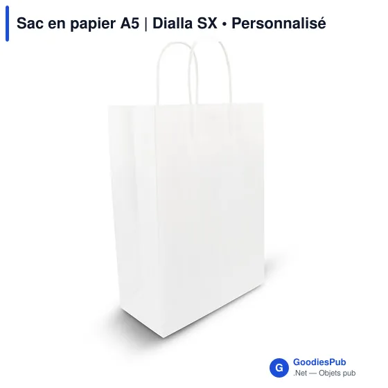 Sac en papier A5 | Dialla SX - Image 14